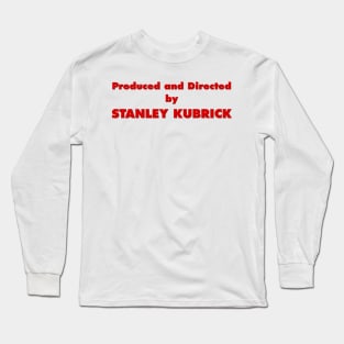 Kubrick film Long Sleeve T-Shirt
